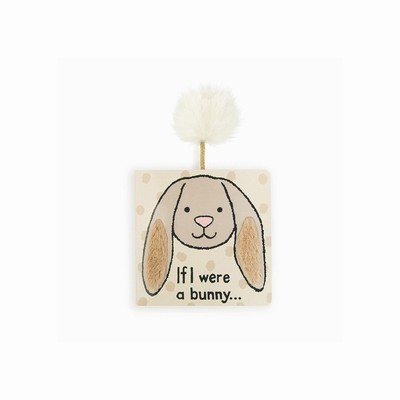 Jellycat If I Were A Bunny and Bashful Beige Bunny Small USA | 04719KEMD